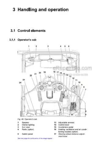 Photo 3 - Liebherr L509 G6.0-D 1581 Operators Manual Wheel Loader 12275597 From SN 62600