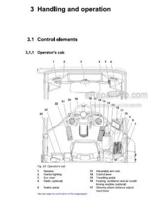 Photo 6 - Liebherr L514 1583 Operators Manual Wheel Loader 12202805 From SN 41988