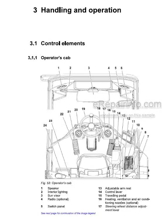 Photo 1 - Liebherr L514 1663 Operators Manual Wheel Loader 12202806 From SN 41988