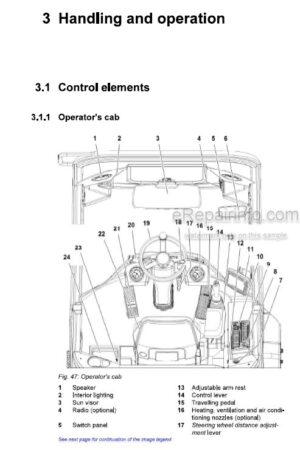 Photo 3 - Liebherr L514 G6.0-D 1663 Operators Manual Wheel Loader 12275600 From SN 63173