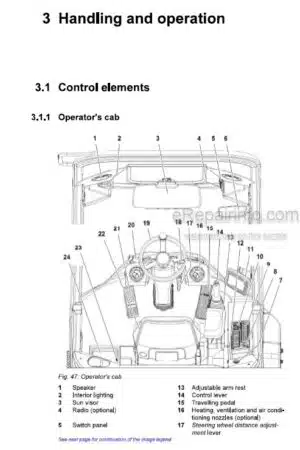 Photo 6 - Liebherr L514 G6.0-D 1583 Operators Manual Wheel Loader 12275599 From SN 63173