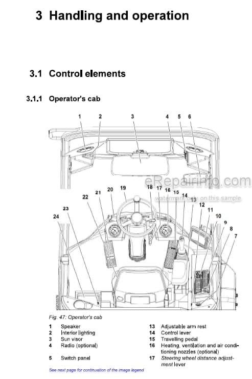 Photo 1 - Liebherr L514 G6.0-D 1663 Operators Manual Wheel Loader 12275600 From SN 63173
