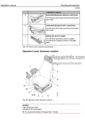 Photo 1 - Liebherr L518 G6.0-D 1664 Operators Manual Wheel Loader 12275602 From SN 63173