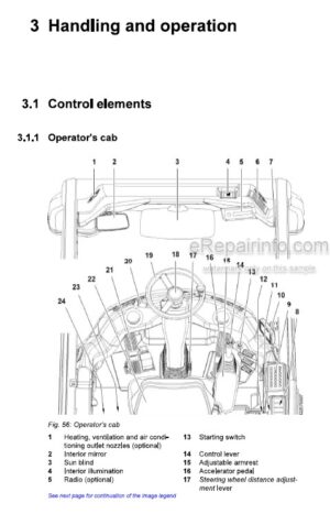 Photo 6 - Liebherr L538 G6.1-D 1854 USA CAN Operators Manual Wheel Loader 12272065 From SN 62526