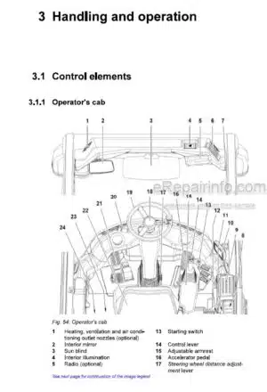 Photo 5 - Liebherr L546 G6.1-D 1755 Operators Manual Wheel Loader 12244862 From SN 52903