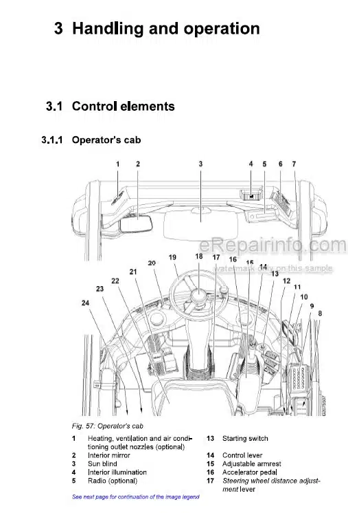 Photo 1 - Liebherr L546 G6.1-D 1755 USA CAN Operators Manual Wheel Loader 12260122 From SN 52903