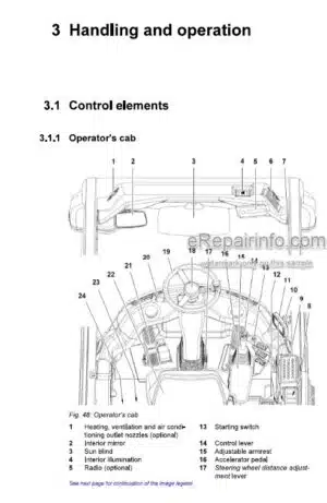 Photo 9 - Liebherr L550 G5.1-D 1796 Operators Manual Wheel Loader 12249082 From SN 50854