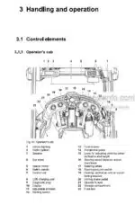 Photo 2 - Liebherr L550 G6.1-D 1756 USA CAN Operators Manual Wheel Loader 12270360 From SN 61823