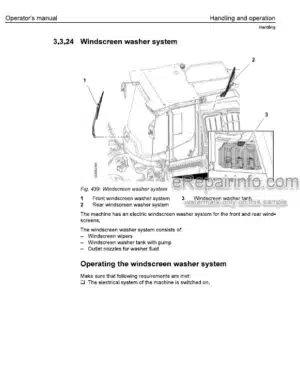 Photo 3 - Liebherr L550 G6.2-D 1825 USA CAN Operators Manual Wheel Loader 12276276 From SN 59436