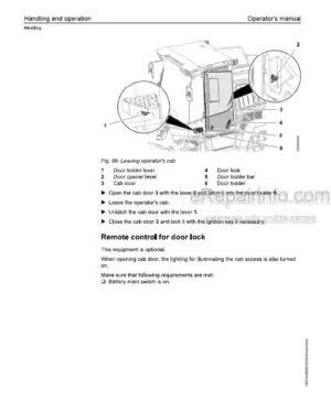 Photo 5 - Liebherr L566 1758 USA CAN Operators Manual Wheel Loader 12239301 From SN 48644