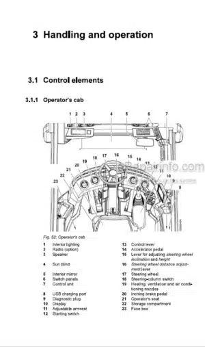 Photo 4 - Liebherr L566 G6.1-D 1758 Operators Manual Wheel Loader 12270365 From SN 61823