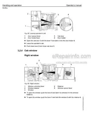 Photo 6 - Liebherr L566 G6.1-D 1758 USA CAN Operators Manual Wheel Loader 12270366 From SN 61823