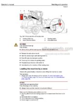 Photo 4 - Liebherr L570 G6.0-D 1579 Operators Manual Wheel Loader 12275596 From SN 62600
