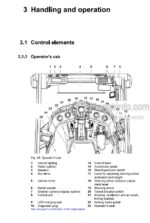 Photo 2 - Liebherr L580 1762 Operators Manual Wheel Loader 12239310 From SN 48644