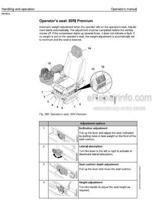 Photo 2 - Liebherr L586 G6.1-D 1761 USA CAN Operators Manual Wheel Loader 12270375 From SN 61781