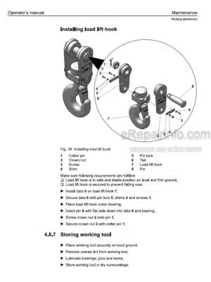 Photo 6 - Liebherr A-SV180LHP115 Operating Manual Aerial Work Platform Swiveling 9085354