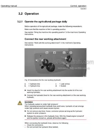 Photo 6 - Liebherr Operating Manual Aerial Work Platform Swingable With Radio Remote Control 9085408
