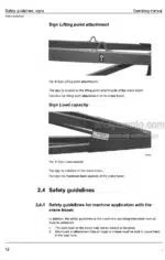Photo 2 - Liebherr Operating Manual Crane Boom Optional 9085275