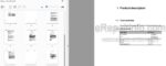 Photo 3 - Liebherr Operating Manual Light Cargo Bucket With Retainer 9085252