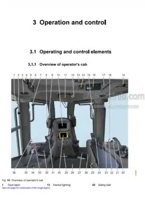 Photo 8 - Liebherr PR736 1736 05 4F G8.0 Operators Manual Crawler Dozer 93517477 From SN 16834[3]