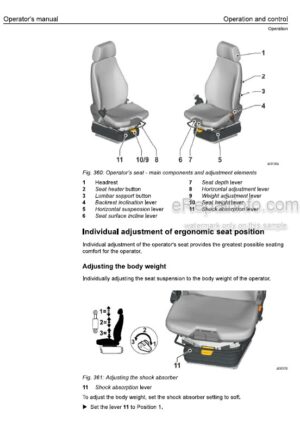 Photo 6 - Liebherr PR736 1736 05 4F G8.0 Operators Manual Crawler Dozer 93517477 From SN 20203