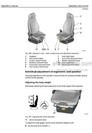 Photo 6 - Liebherr PR736 1736 05 4F G8.0 USA CAN Operators Manual Crawler Dozer 93517517 From SN 16834[3]