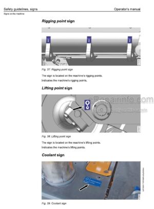 Photo 5 - Liebherr RL46 1631 Operators Manual Pipe Layer 93517362 From SN 15374