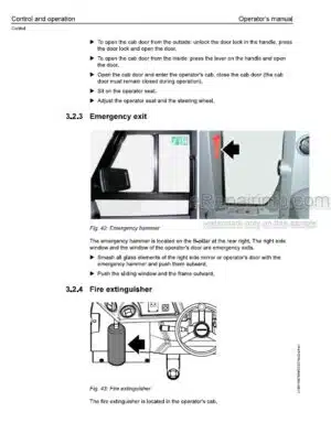 Photo 8 - Liebherr TA230 1156 1393 Litronic Operators Manual Articulated Truck 11067664 From SN 49714