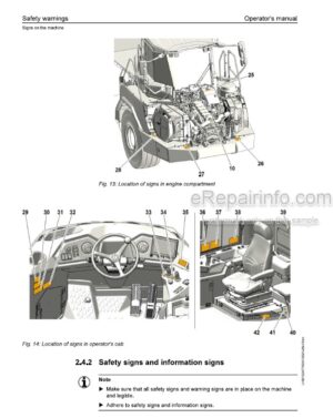 Photo 6 - Liebherr TA230 1513 Litronic Operators Manual Articulated Truck 12247750 From SN 119944