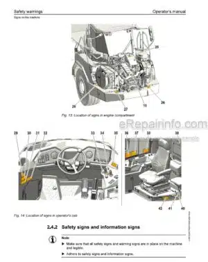 Photo 5 - Liebherr TA230 1513 Litronic Operators Manual Articulated Truck 12247750 From SN 119944