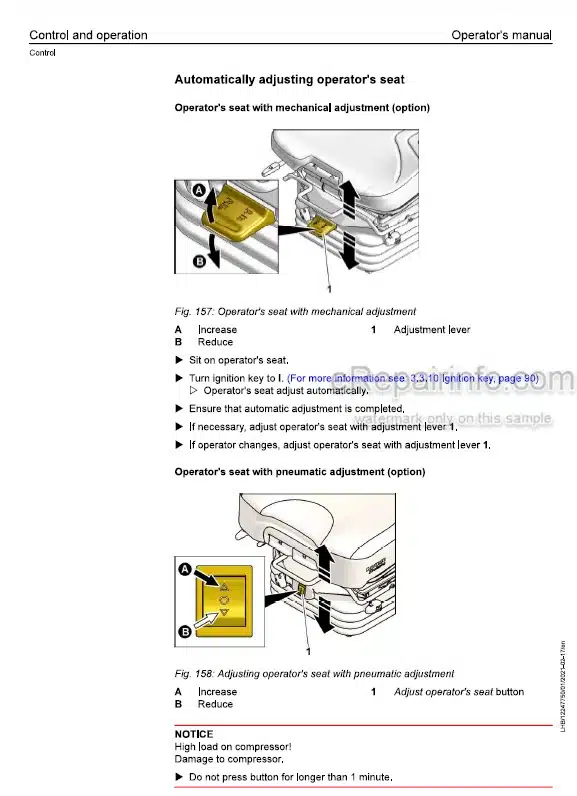 Photo 1 - Liebherr TA230 1513 Operators Manual Articulated Truck 12247750 From SN 119944[2]