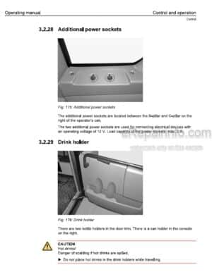 Photo 2 - Liebherr TA240 1157 Litronic Operating Manual Articulated Truck 11692440 From SN 65393