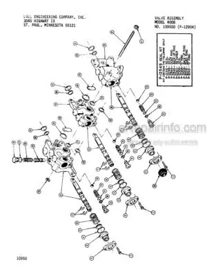 Photo 5 - JLG Lull 400B Illustrated Parts Manual Telehandler 10709906