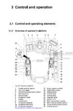 Photo 2 - Liebherr A910 Compact Litronic 1505 Operators Manual Wheeled Excavator 12211187 From SN 87687