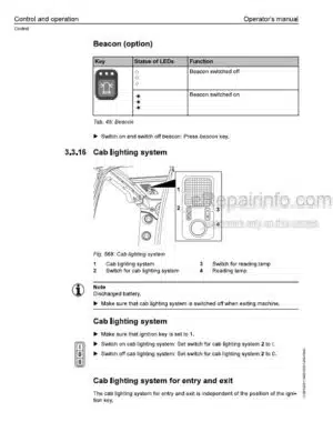 Photo 10 - Liebherr A914 Litronic 1182 USA CAN Operators Manual Wheeled Excavator 12241134 From SN 89614