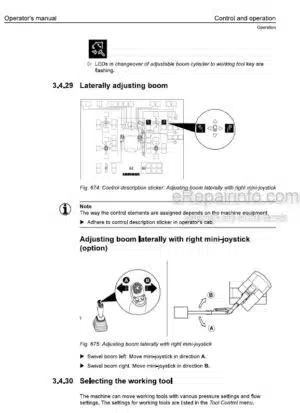 Photo 7 - Liebherr A916 Compact Litronic 1856 Operators Manual Wheeled Excavator 12249386 From SN 112562