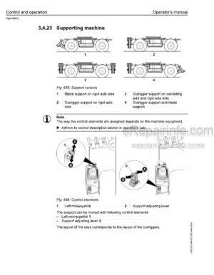 Photo 3 - Liebherr A918 Litronic 1184 USA CAN Operators Manual Wheeled Excavator 12216441 From SN 75431