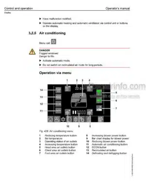 Photo 6 - Liebherr A922 Rail SV014 Litronic 1509 Operators Manual Wheeled Excavator 12269190 From SN 116860