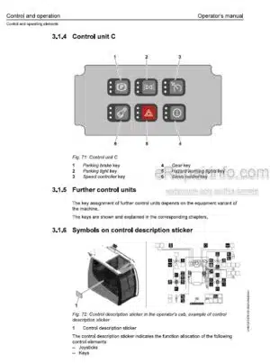 Photo 5 - Liebherr A924 Litronic 1206 Operators Manual Wheeled Excavator 12209115 From SN 89588