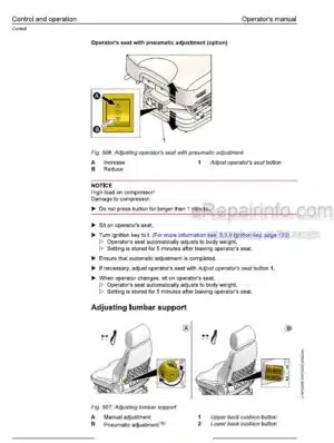 Photo 9 - Liebherr A924 Litronic 1206 Operators Manual Wheeled Excavator 12209115 From SN 89588