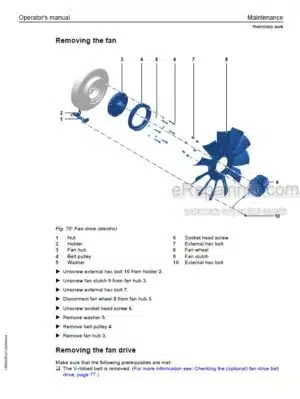 Photo 4 - Liebherr D936-A7-04 D946-A7-04 LWE Operators Manual Diesel Engine 12978724 From SN 2019040001