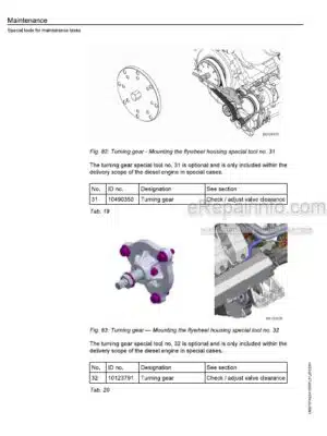 Photo 4 - Liebherr D9508-A7 SCR Operators Manual Diesel Engine 10142241