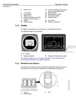 Photo 5 - Liebherr L507 G6.0-D 1578 Operators Manual Wheel Loader 12275595 From SN 62600