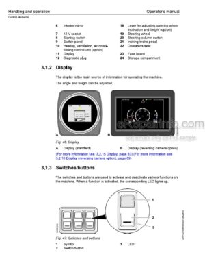 Photo 6 - Liebherr L509 G6.0-D 1581 Operators Manual Wheel Loader 12275597 From SN 62600
