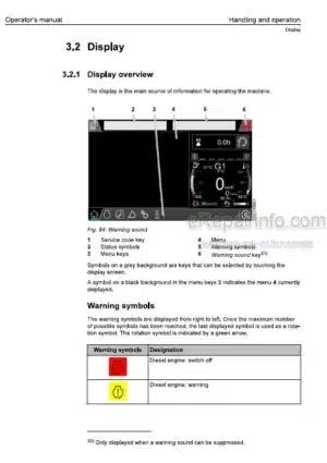 Photo 10 - Liebherr L576 G6.1-D 1759 Operators Manual Wheel Loader 12270368 From SN 61823