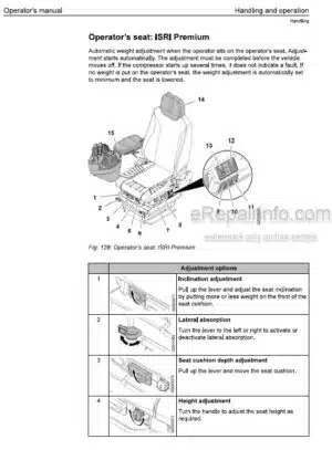 Photo 9 - Liebherr L586 1761 USA CAN Operators Manual Wheel Loader 12239315 From SN 48644