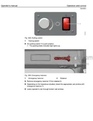 Photo 6 - Liebherr SW LS LHB Operators Manual Stick Extension 12221195