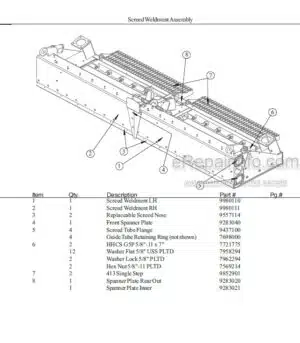 Photo 6 - Bomag 4400 Series Operating Instructions And Parts Catalogue Self Propelled Paver 0224410