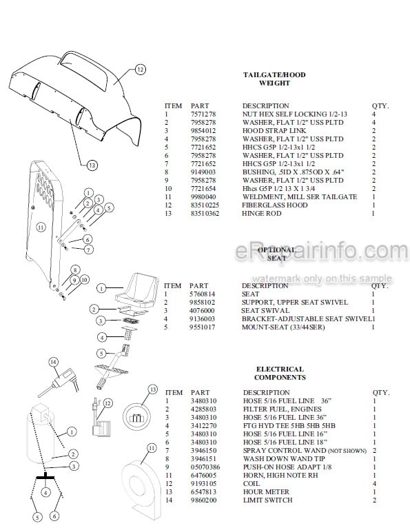 Photo 1 - Bomag 3313 Spare Parts Catalog Self Propelled Paver 0852762