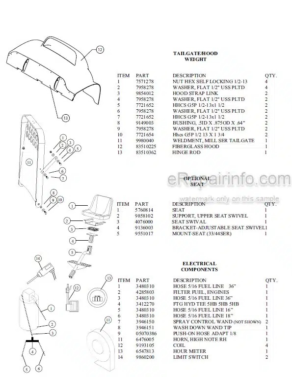 Photo 1 - Bomag 3313 Spare Parts Catalog Self Propelled Paver 0852762